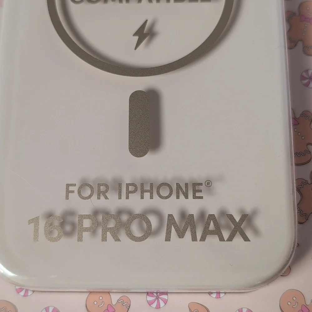 XO Poppy Cream Colored iPhone 16 Pro Max Case